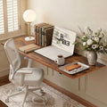 Rustic Brown Wall‑Mounted Folding Desk